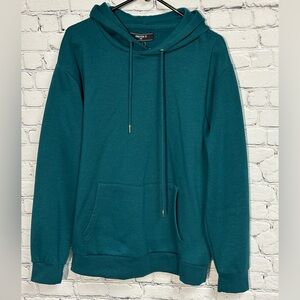 Forever 21 Teal Pullover Hoodie